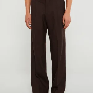 Wide Pleated Trousers
